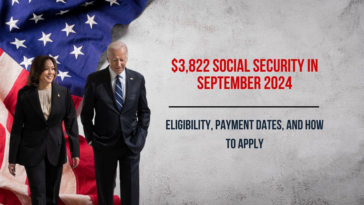 $3,822 Social Security in September 2024