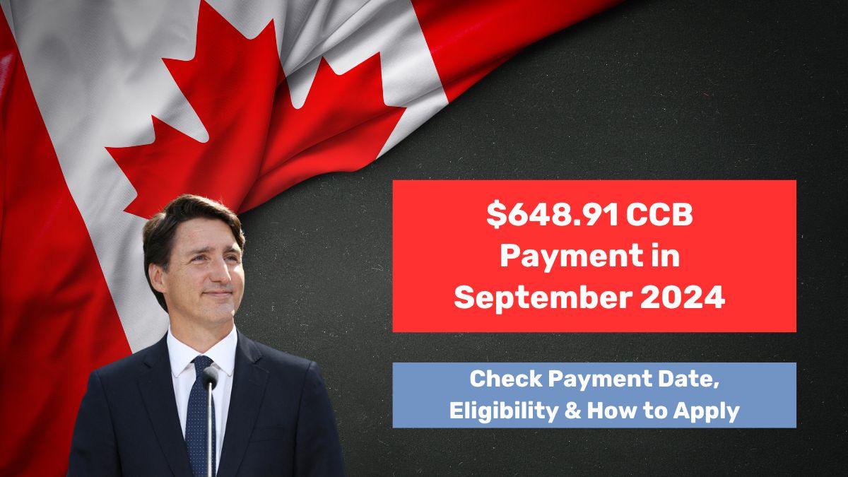 $648.91 CCB Payment in September 2024