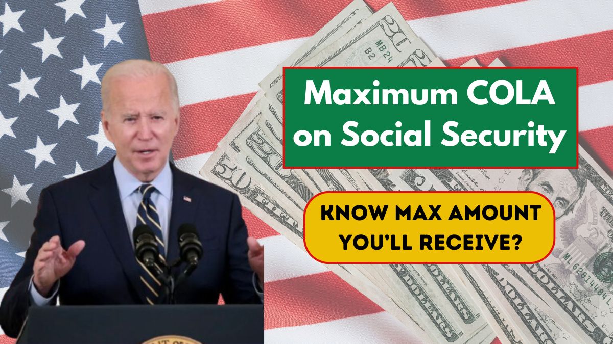 Maximum COLA on Social Security