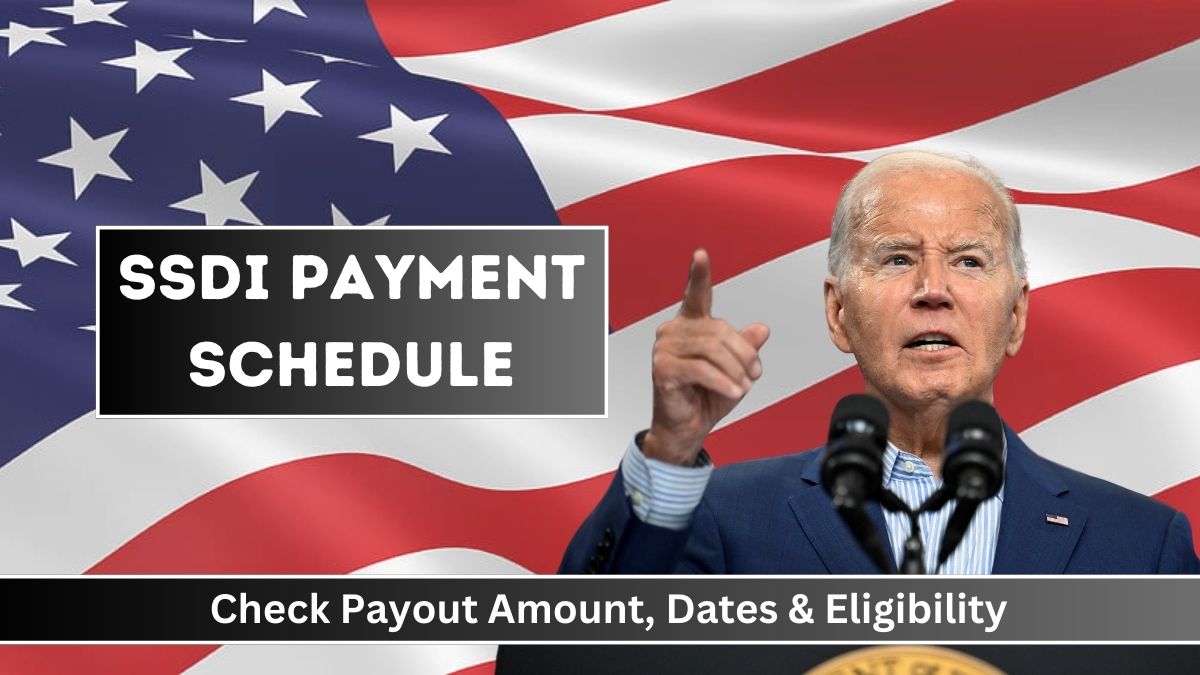 SSDI Payment Schedule October 2024