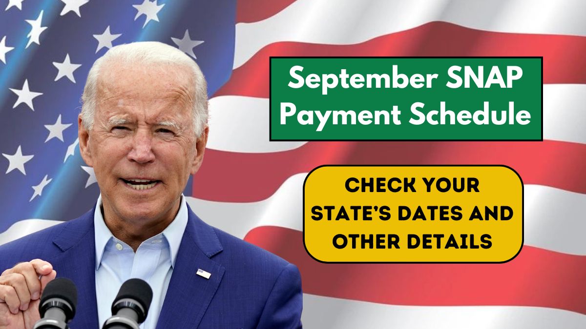 September SNAP Payment Schedule